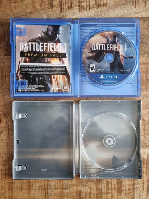 Battlefield 1 steelbook PS4