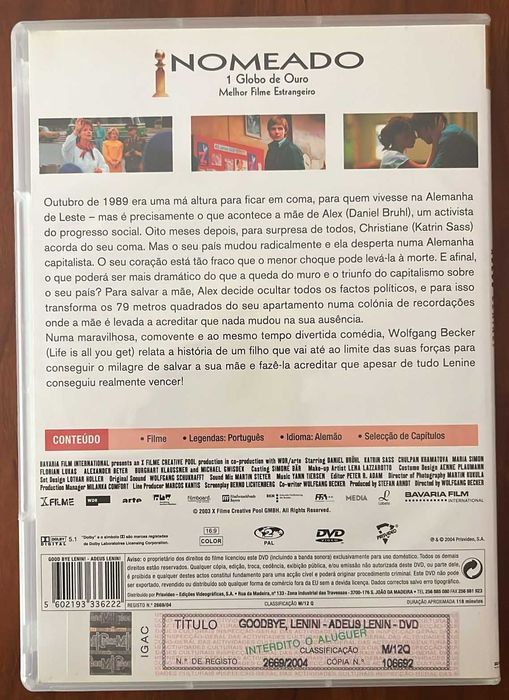 DVD "Good Bye Lenin!" de Wolfgang Becker