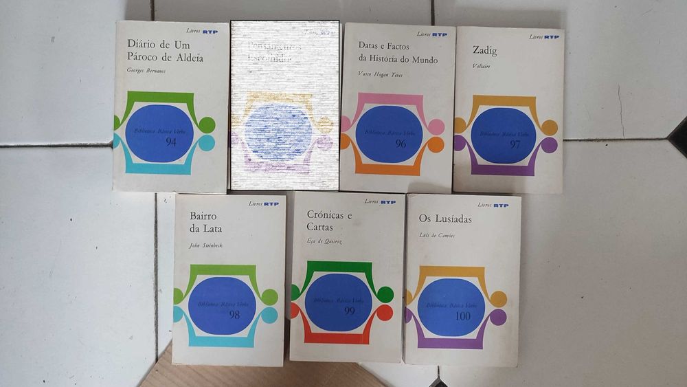 Lote 87 Livros Coleção Livros RTP