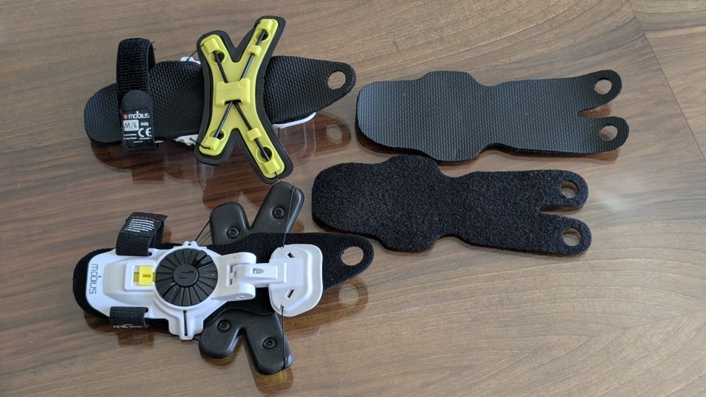 Ortezy motocyklowe na nadgarstki cross enduro ochraniacze stabilizatory