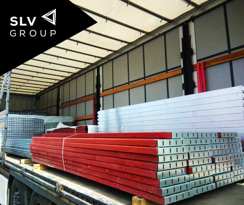 250m2 Rusztowania z podestami drewnianymi system Plettac
