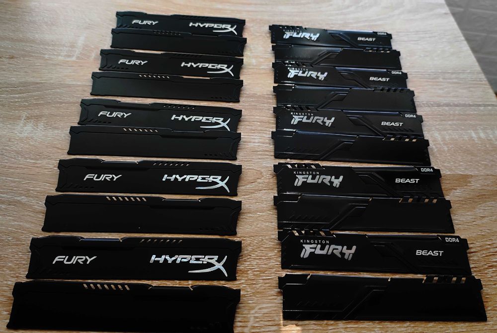Радиаторы HyperX для оперативной памяти (DDR3/DDR4/DDR5)