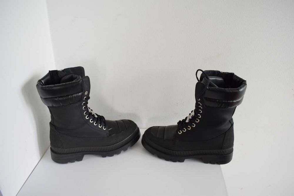Rage Age Fall Botki czarne buty skórzane 37 kozaki