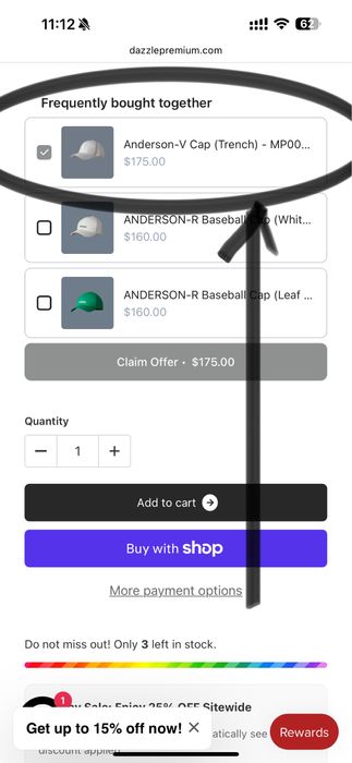 Кепка брендовая MACKAGE Anderson-V Cap Trench