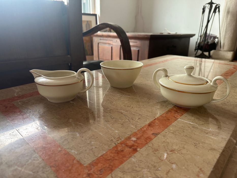 Peças de serviço de chá art deco Vista Alegre