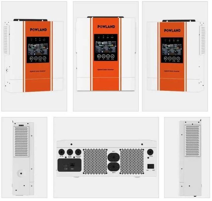 Гібридний інвертор POWLAND ISolar-SMS-5KW-P-24V WIFI, 24В, 5 кВт