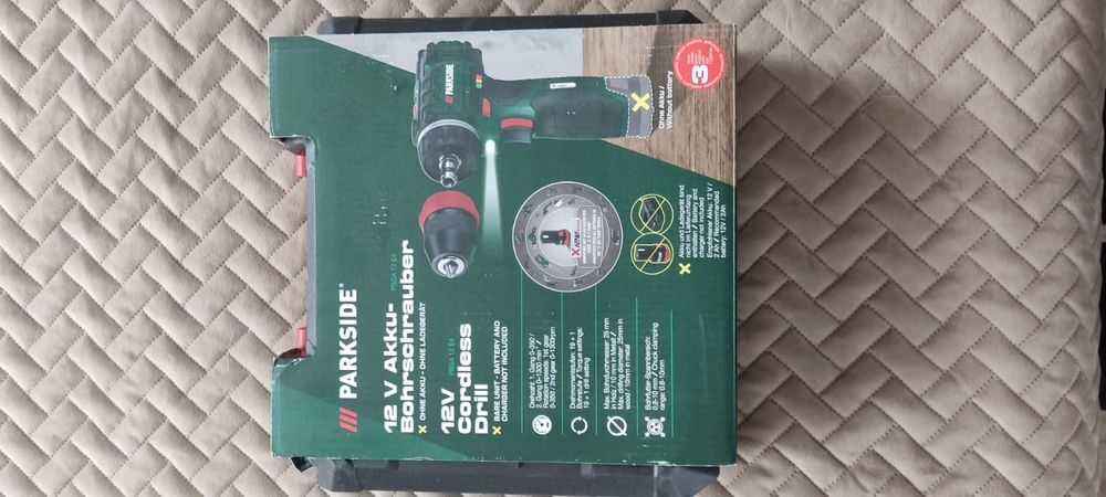 беспроводную дрель-шуруповерт Parkside 20V (PBSA 20-Li A1),