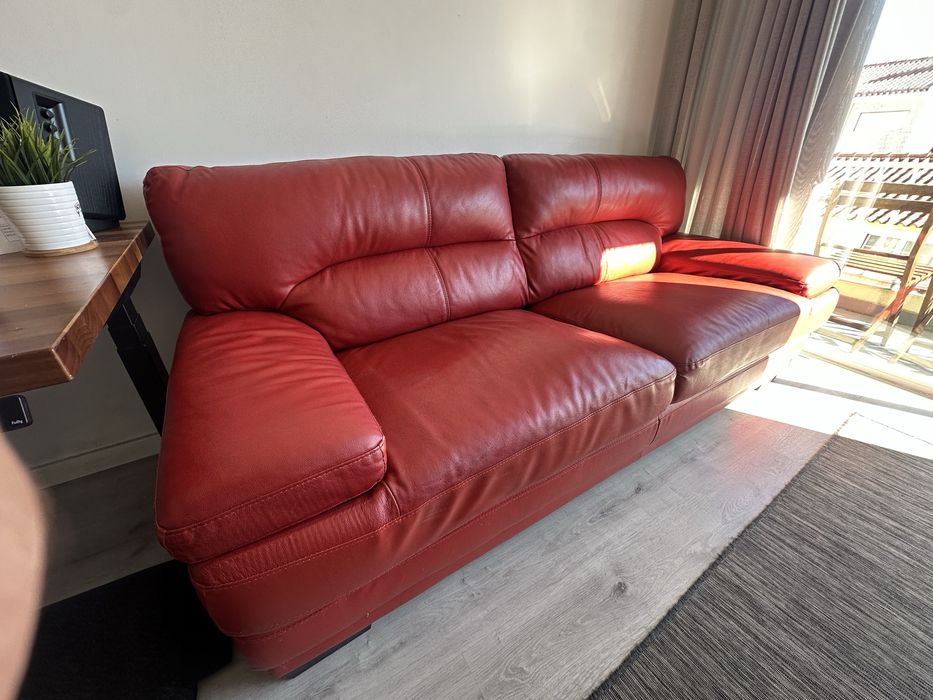 Sofá Pele Sintetica