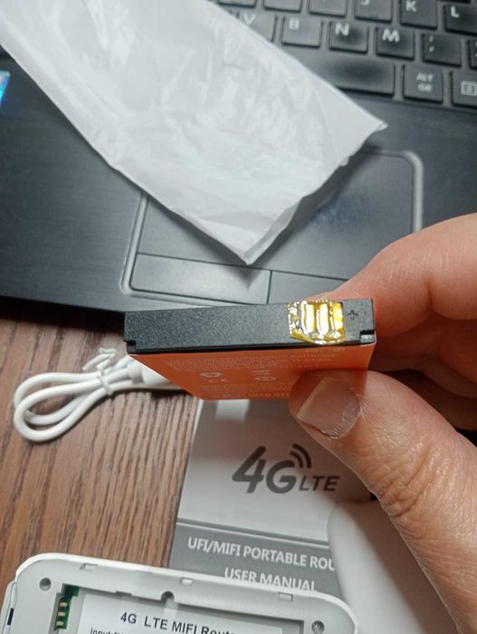 Hotspot Wi-Fi Móvel 4G/5G LTE – Bateria 3200mAh – Novo / Desbloqueado
