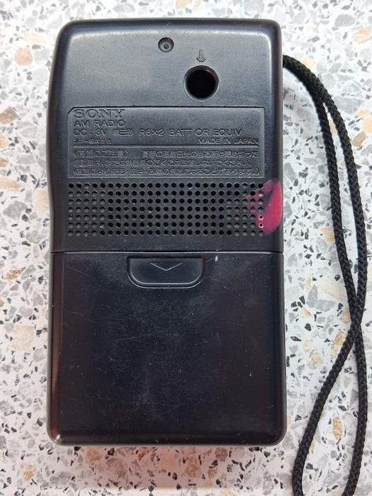 Радіоприймач ам SONY icr-s39