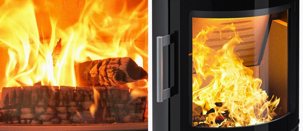 Piecyk piec kominek wolnostojący na drewno 4,9kW Hwam Wiking Mini 2 - Automatic