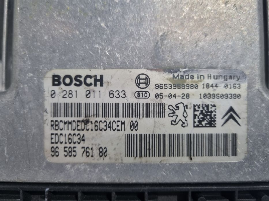 Centralina do Motor - PEUGEOT 407 SW (6E_) | 04 - 11