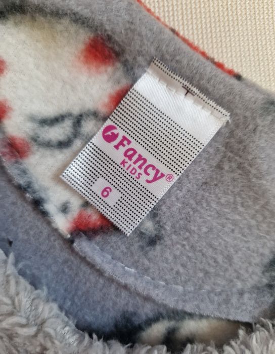 Тепла піжама Fancy Kids дівчинка 5-6 р домашній костюм