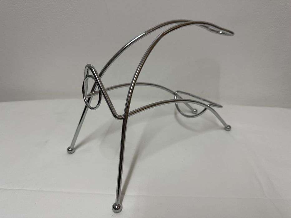 Porta-garrafa em metalizado