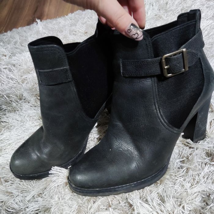 Czarne Timberland