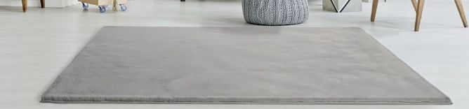Tapete liso FOX PRATA 160X230CM