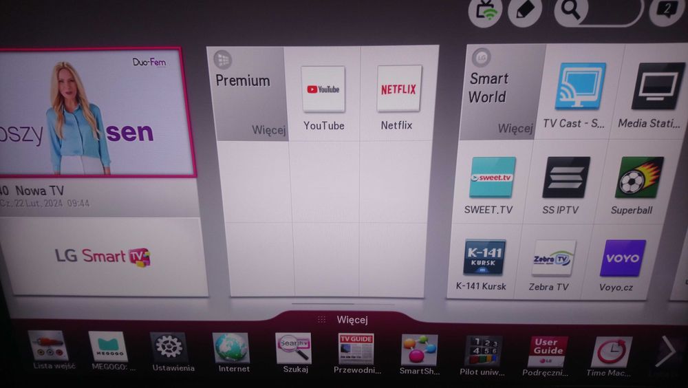 LG42LN575S smart tv