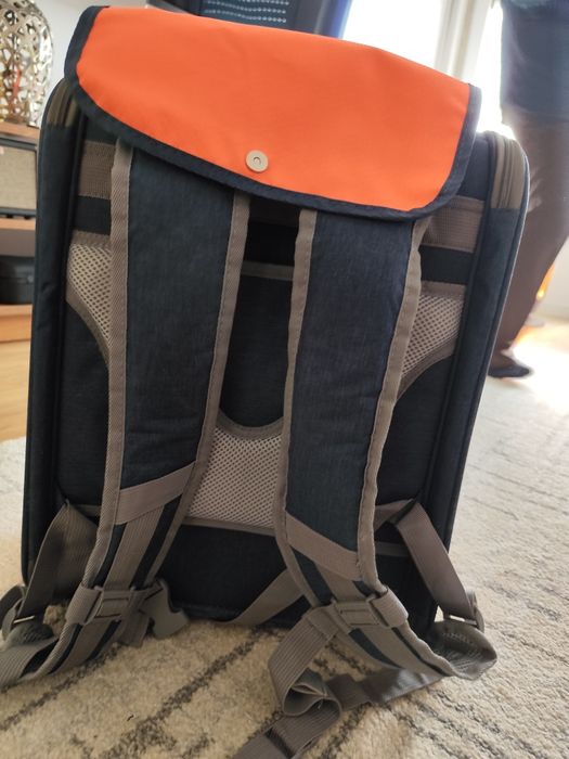 Mochila de transporte para cães e gatos