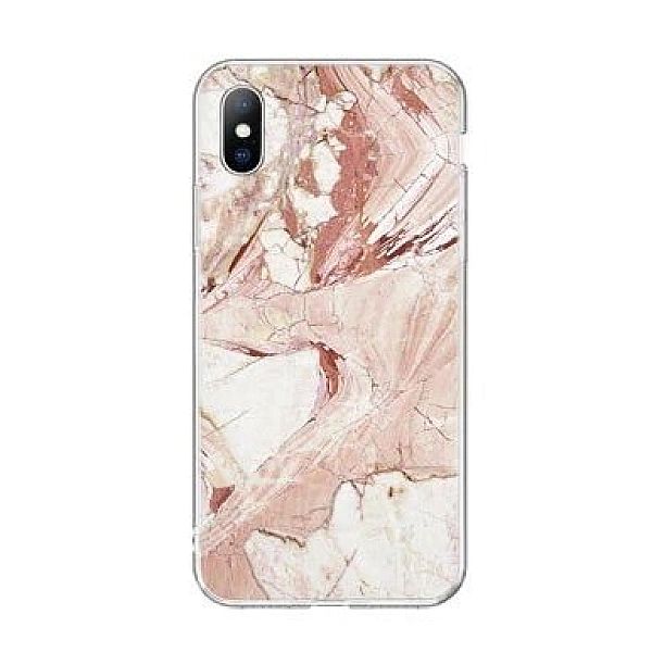 Wozinsky Marble żelowe etui pokrowiec marmur Xiaomi Mi Note 10 Lite ró