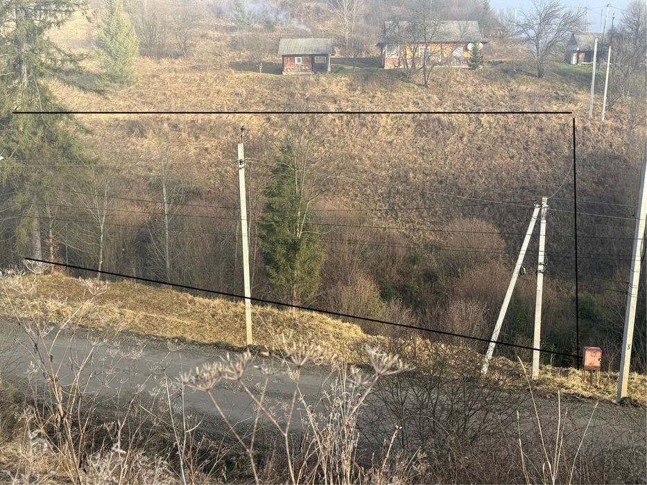 Продам земелну ділянку  17 сотих без дукументів є два рішеня