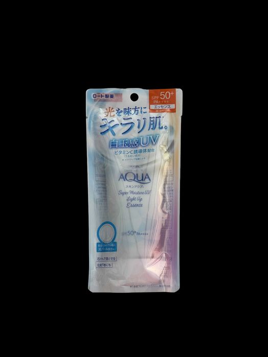 Rohto Skin Aqua Super Moisture Light Up UV Essence SPF50+ PA+++ +