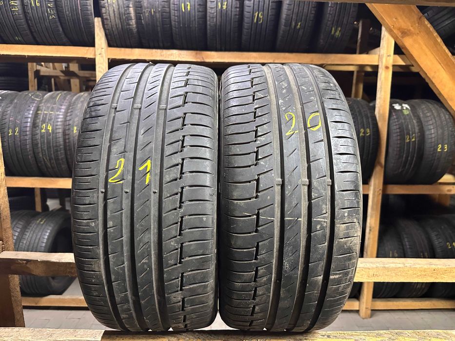 Шини літо 245/40R18 Continental PremiumContact6  2шт 6.5+мм 21/22 рік