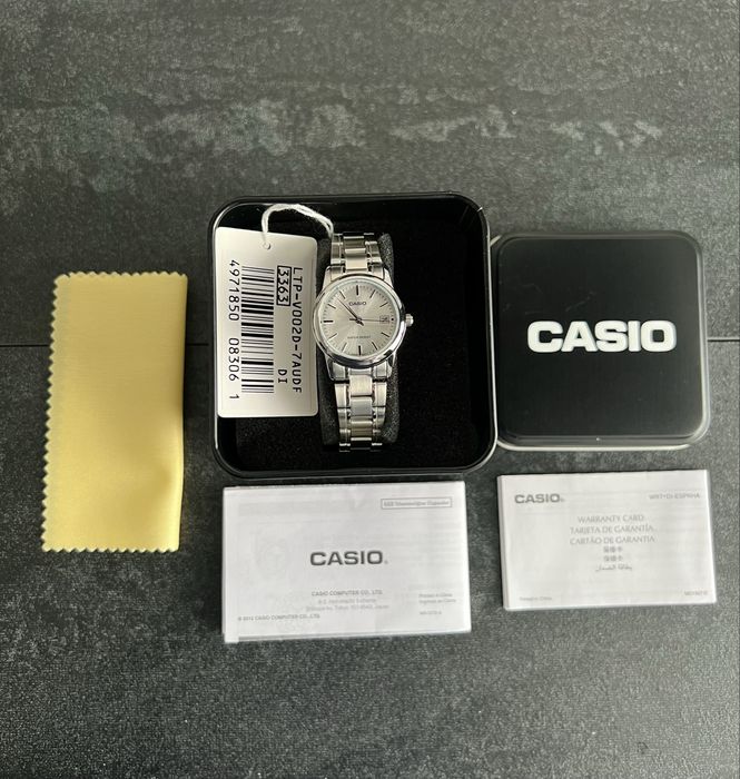 Жіночий Casio LTP-V002D-7A | Оригінал | класичний годинник | часы женские