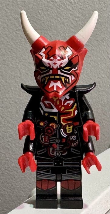 Lego Ninjago Sons of Garmadon Mr. E Biker Vest with Number 103 njo0385