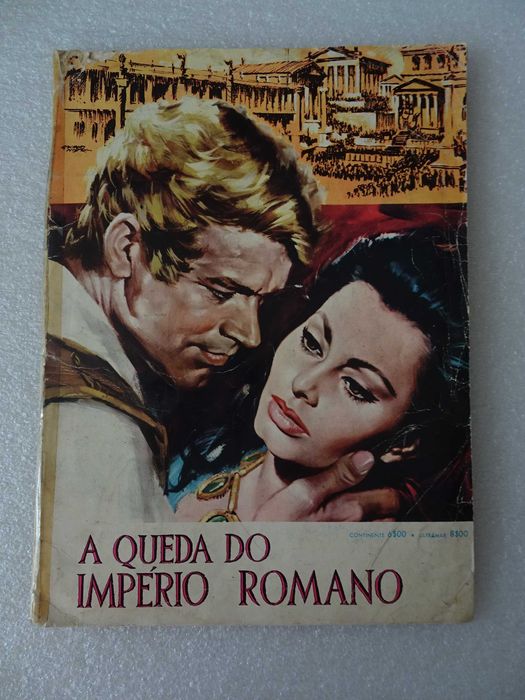 Caderneta de cromos A Queda do Império Romano (faltam 4 cromos)