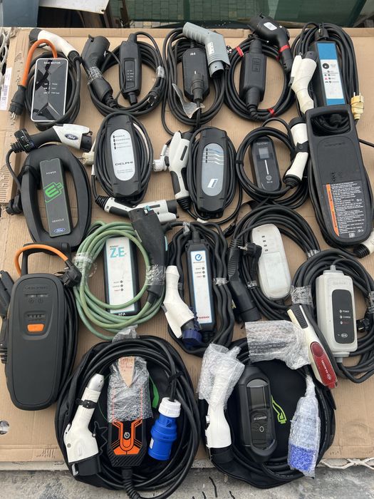 Зарядка для электромобиля.