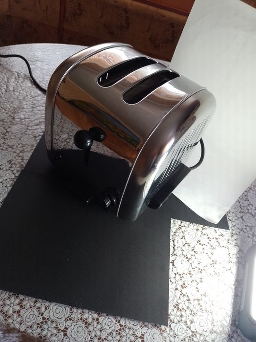 Тостер, хромований, вінтажний, ретро.
