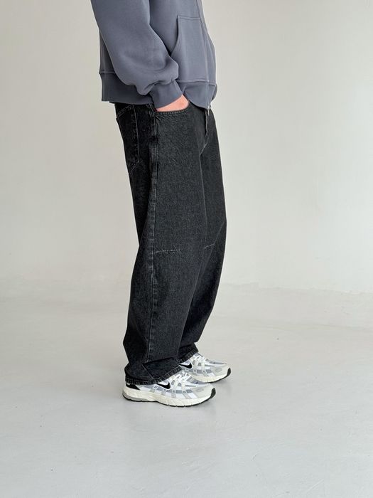 Джинси чоловічі широкі baggy jeans, штани баггі | Джинсы багги мужские широкие Джынсы беги в стиле 90 х реп ск8 Штаны rap pants sk8 y2k | Розмір XS
