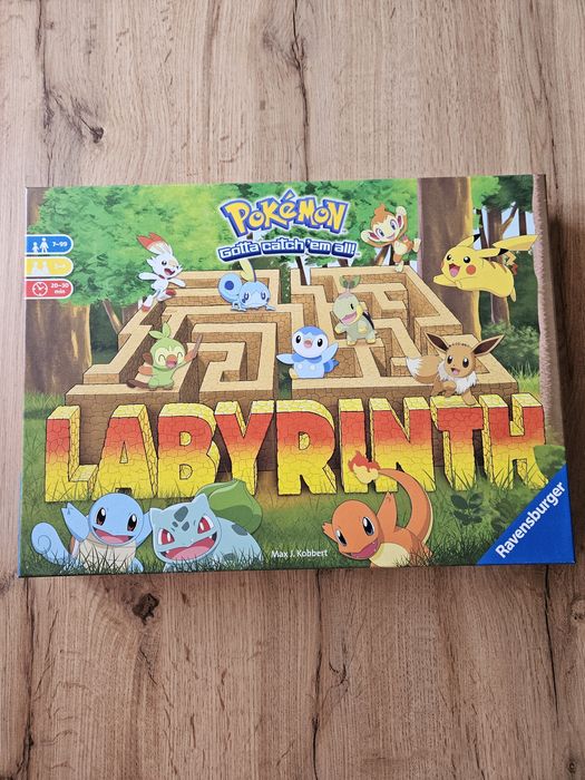 Gra planszowa Labyrinth- Pokemon nowa