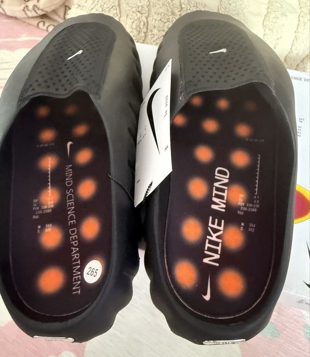 Klapki Nike mind czarne