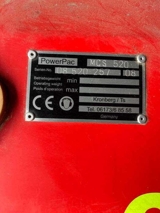 Odkurzacz spalinowy POWERPAC MCS520