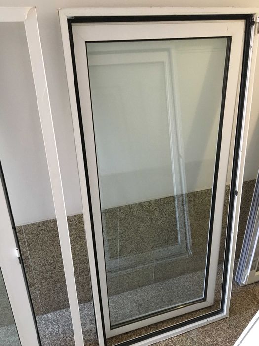 Janelas em alumínio oscilo batente vidro duplo