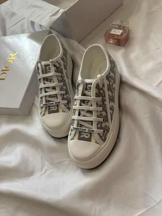 Кеди dior діор на платформі 5см в наявності
