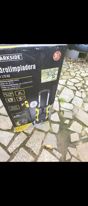 Makita de lavar á pressão parkside 170bars com lança telescolica de cerca de 5m