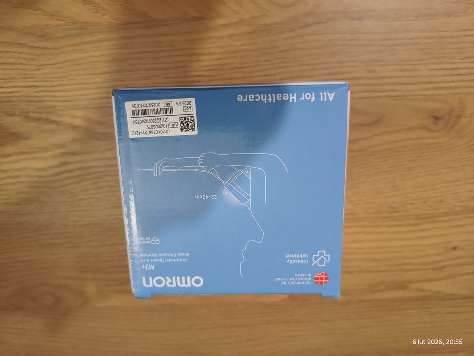 Nowy ciśnieniomierz Omron M2+