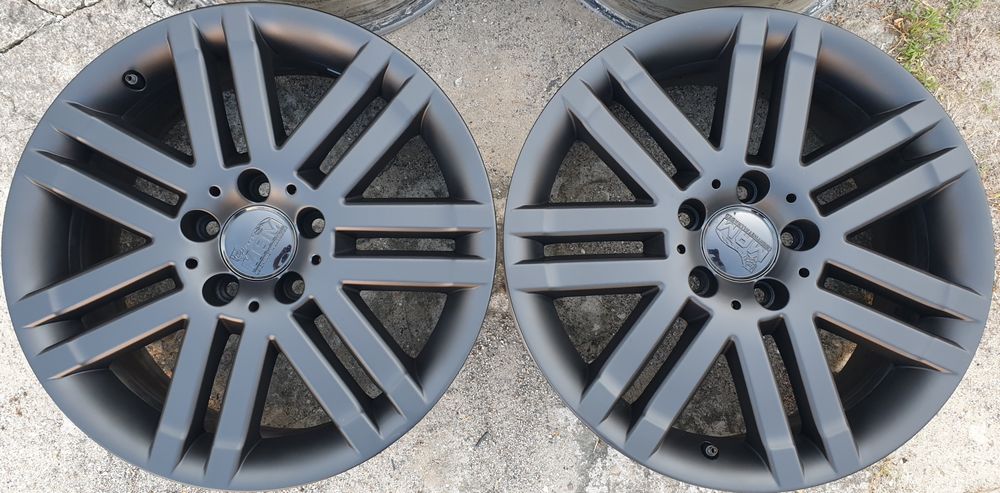 Alufelgi Mercedes 17 5x112 7.5J ET47 8.5J ET58 W204 C E Clk Slk Czarne