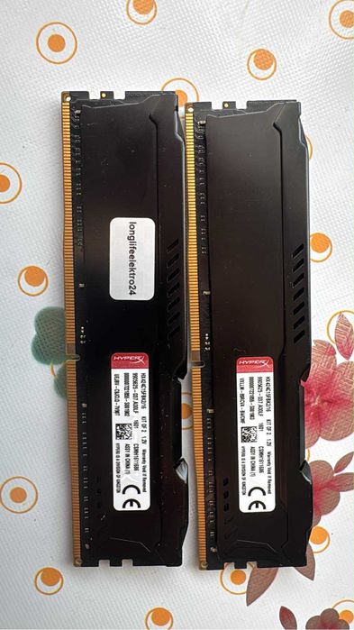 Pamięć ram DDR4 2x4GB Posiadam 6 Sztuk takich ramów