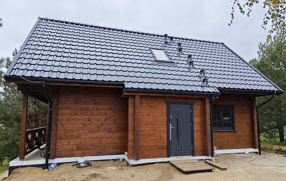 Domy z bali drewnianych, BSH, bal klejony