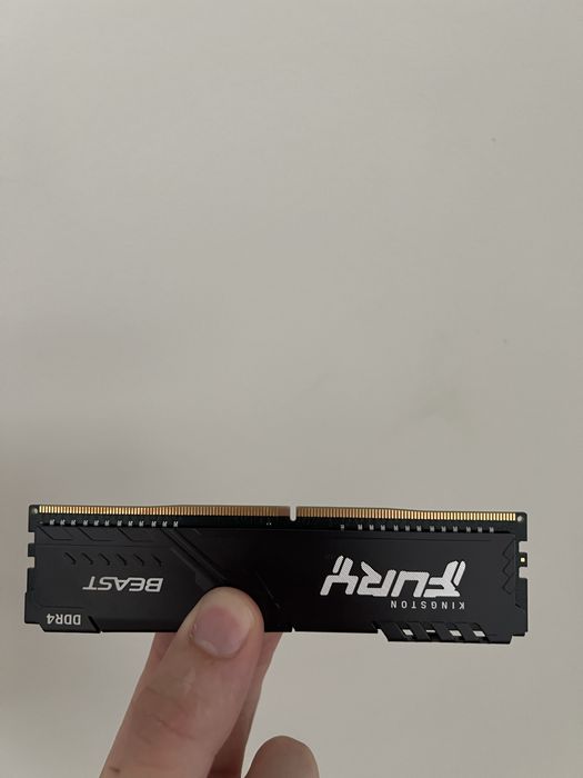 Memória RAM kingston Fury Beast 16G (2x8) DDR4 3200Mhz -  KF432C16BBK2/16
