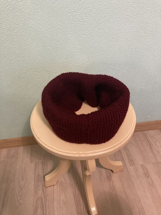 Новый женский шарфик, хомут, снуд, вʼязаний жіночий шарф