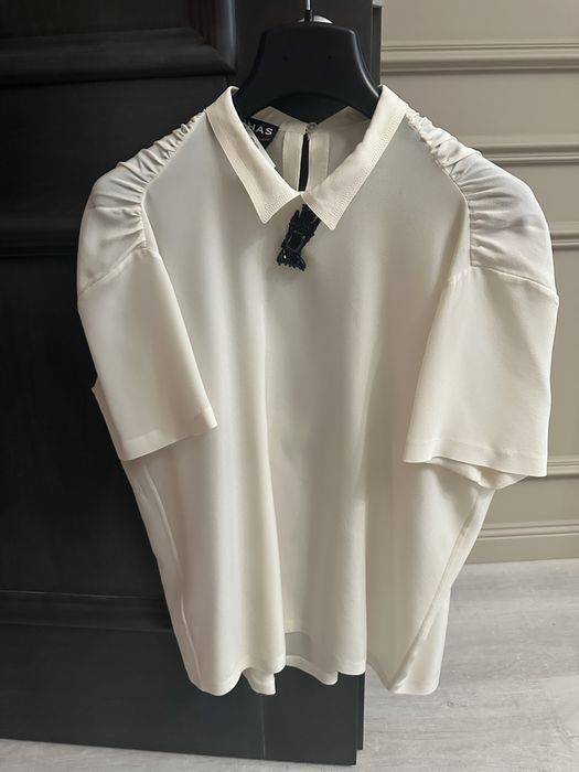 Rochas, блуза ,100% шовк, Made in Italy, розмір IT 44 (EU 40–42)