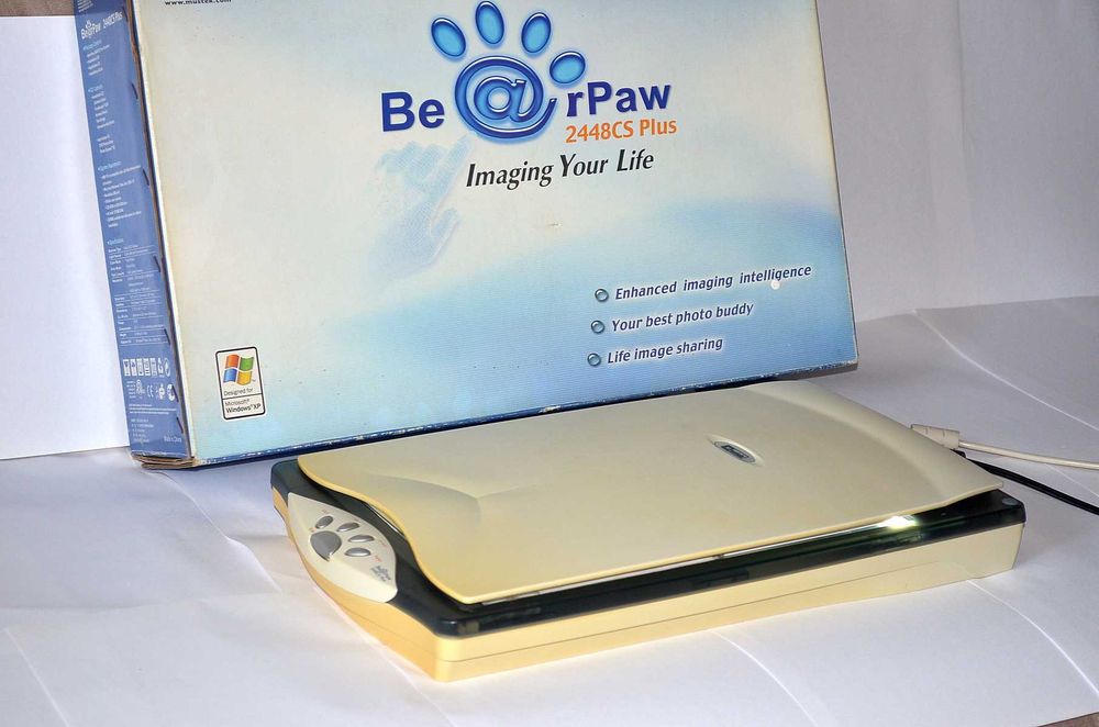 Робочий сканер Mustek Bear Paw 2448CS Plus