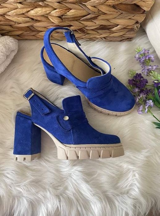 Eleganckie botki wiosenno letnie kolory naturalna skóra