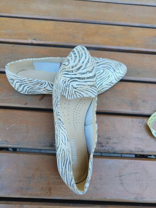 Baleriny wzór zebra