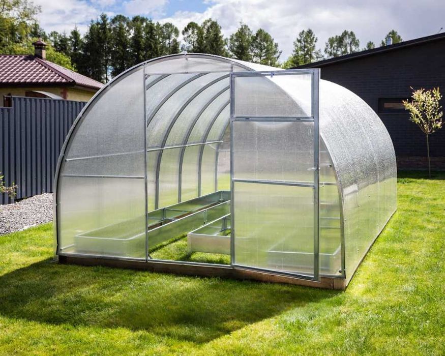 Szklarnia tunelowa 3m/4m poliwęglan 4mm Mocna!!! darmowa dostawa