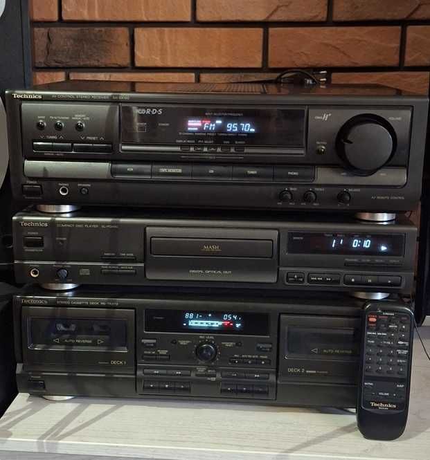 Wieża TECHNICS + kolumny